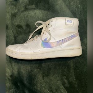 Nike high top tie dye